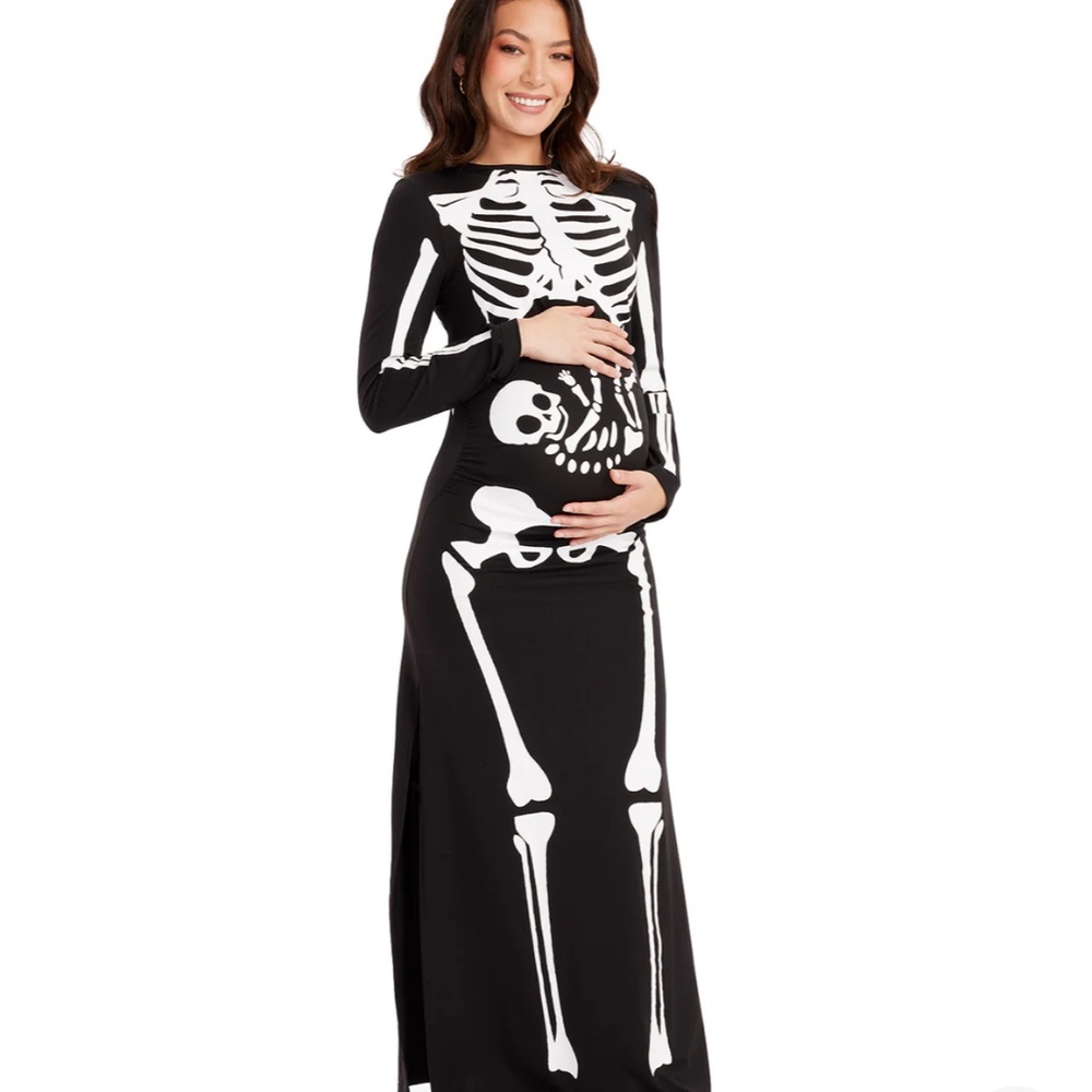 Skeleton Maternity Costume